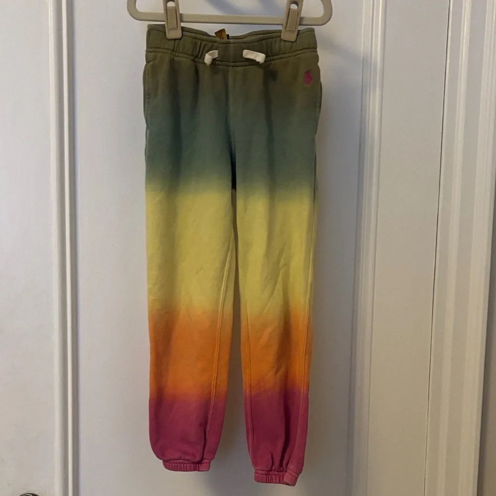 Polo by Ralph Lauren Kids Tie-Dye Set - Green, Orange, Pink